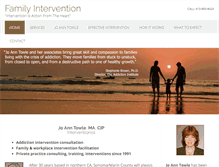 Tablet Screenshot of familyinterv.com